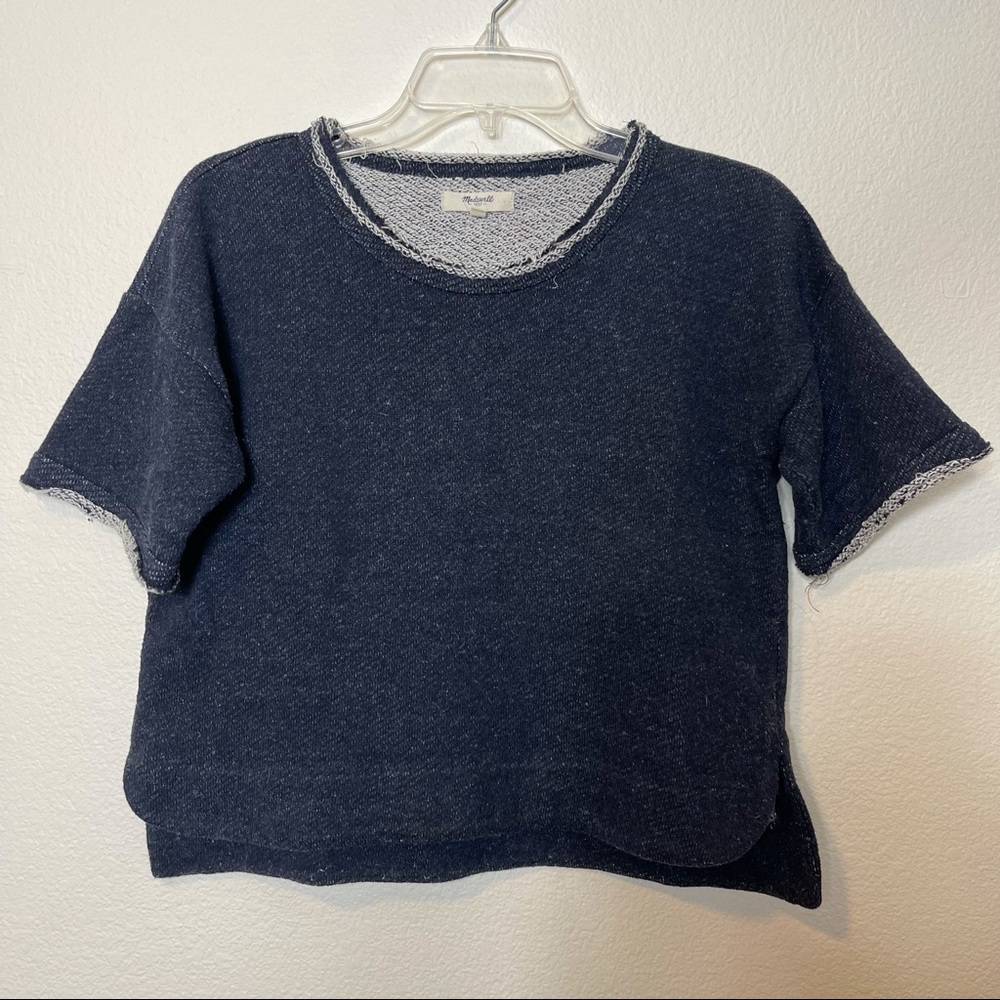 Madewell blue shirt